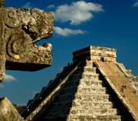The pyramid at Chichen Itza